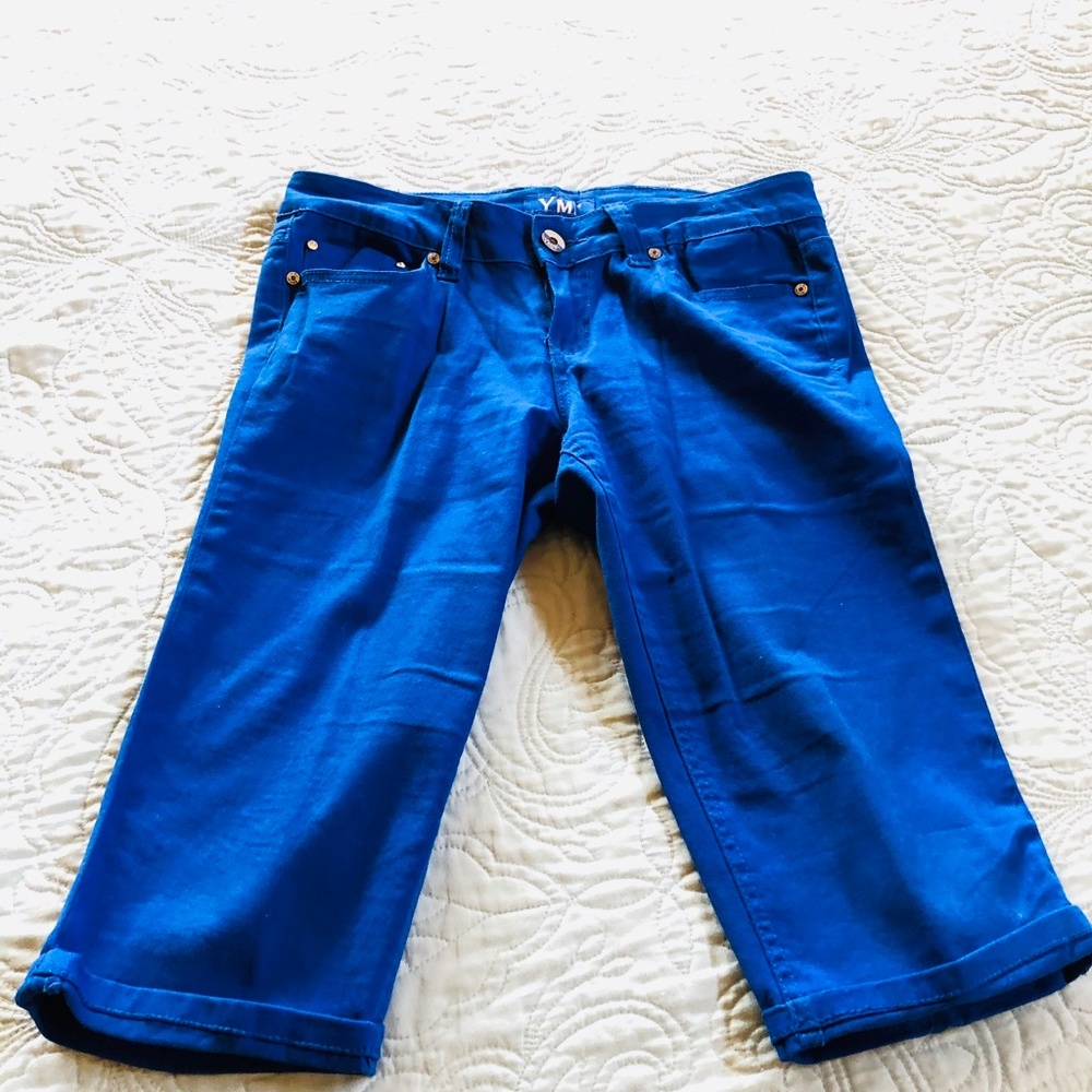 Royal Blue Capri